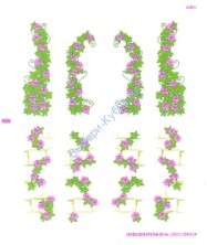 Наклейки К Набору Лего 41055 "Золушка на балу в замке" лист 2