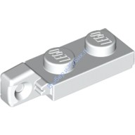 Деталь Лего Петля Пластина 1 х 2 Цвет Белый