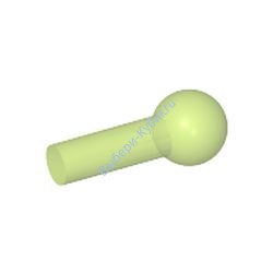 Деталь Лего Стержень 1L С Шаром Цвет Прозрачно-Ярко-Зеленый