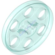 Деталь Лего Техник Колесо Для Ременных Передач (Шкив) Цвет Прозрачно-Голубой