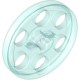 Деталь Лего Техник Колесо Для Ременных Передач (Шкив) Цвет Прозрачно-Голубой