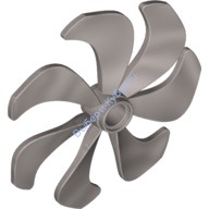 Деталь Лего Пропеллер 7 Лопастей 6 Диаметр Цвет Перламутрово-Светло-Серый