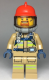 Минифигурка Лего Сити Пожарный