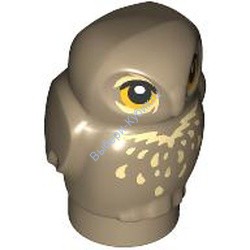 Деталь Лего Сова / Совенок Цвет Темно-Песочный