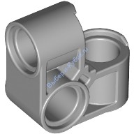 Деталь Лего Техник Пин Коннектор Перпендикулярный 2 х 2 Изогнутый Цвет Светло-Серый