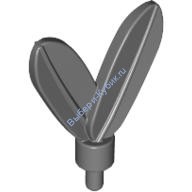 Деталь Лего Перо Малое Цвет Темно-Серый