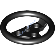 Деталь Лего Рулевое Колесо Большое Цвет Черный