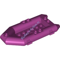 Деталь Лего Лодка Надувной Плот Малый Цвет Маджента