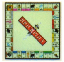 Деталь Аналог Совместимый С Лего Плитка 2х2 "Brickopoliy" (Брикополия)