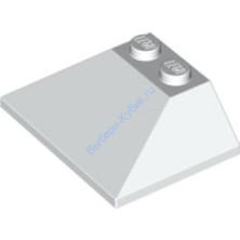 Деталь Лего Скос 45 3 х 4 Двойной Свод Цвет Белый