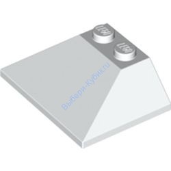 Деталь Лего Скос 45 3 х 4 Двойной Свод Цвет Белый