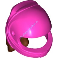 Деталь Лего Шлем Цвет Темно-Розовый