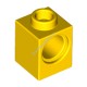 Деталь Лего Техник Кубик 1 х 1 С Отверстием Цвет Желтый