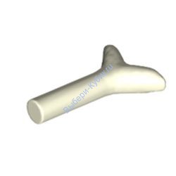 Деталь Лего Ботва Морковки Цвет Светящийся в Темноте Белый