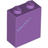 Деталь Лего Кубик 1 х 2 х 2 Под Штырек Цвет Умеренно-Лавандовый