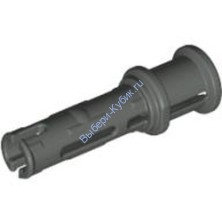 Деталь Лего Техник Пин Длинный Фрикционный С Бушем Цвет Темно-Серый (устаревш) 