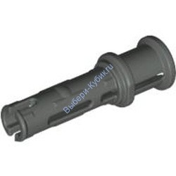 Деталь Лего Техник Пин Длинный Фрикционный С Бушем Цвет Темно-Серый (устаревш) 