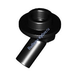 Деталь Лего Подставка Для Позирования Штанга С Полым Стержнем Цвет Черный