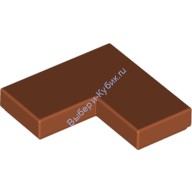 Деталь Лего Плитка 2 х 2 Угол Цвет Темно-Оранжевый