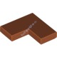 Деталь Лего Плитка 2 х 2 Угол Цвет Темно-Оранжевый