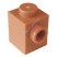 Деталь Лего Кубик Модифицированный 1 х 1 С Штырьком На 1 Стороне Цвет Карамельный