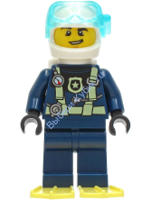 Минифигурка Лего Сити Полицейский