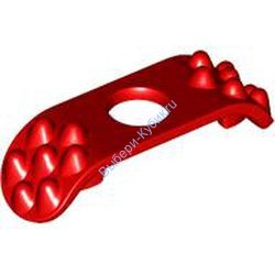 Деталь Лего Наплечники С Шипами Сверху Цвет Красный