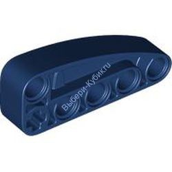 Деталь Лего Техник Бим Модифицированный 2 х 5 L-Формы Толстый С Отверстиями Для Пина И Оси Цвет Темно-Синий