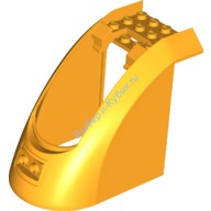 Деталь Лего Кабина Поезда 6 х 9 х 7 Цвет Ярко-Светло-Оранжевый