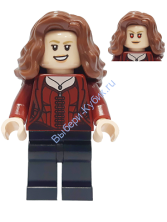Минифигурка Лего Супер Хироус Марвел Супер Герои Мстители Алая Ведьма