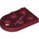 Деталь Лего Пластина 3 х 2 С Отверстием Цвет Темно-Красный