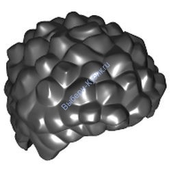 Деталь Лего Парик Мужской Цвет Черный