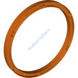 Деталь Лего Опора 15 x 15 Для Балок Круглая Цвет Красно-Оранжевый