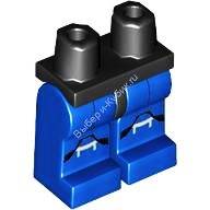 Деталь Лего Ноги С Рисунком Цвет Черный