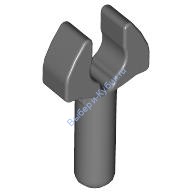 Деталь Лего Стержень 1L С Клипсой Цвет Темно-Серый