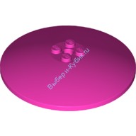 Деталь Лего Тарелка 8 х 8 Перевернутая Цвет Темно-Розовый