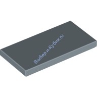 Деталь Лего Плитка 2 х 4 Цвет Песочно-Голубой