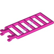 Деталь Лего Лестница 7 х 3 С 2 Защелками Цвет Темно-Розовый
