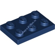 Деталь Лего Пластина 2 х 3 Цвет Темно-Синий