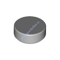 Деталь Лего Плитка Круглая 1 х 1 Цвет Светло-Серый