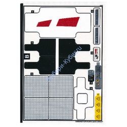 Наклейки К Набору Лего 42100 лист 2