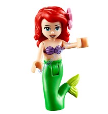 Ariel Mermaid - Crown and Flower in Hair (10723)