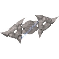 Деталь Лего Сюрикэн 2 Шт Цвет Перламутрово-Светло-Серый