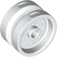 Деталь Лего Диск 18 Мм D х 12 Мм С Отверстием Для Штифта И Шпилькой Цвет Белый