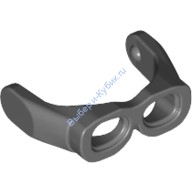 Деталь Лего Защитные Очки Цвет Темно-Серый