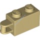 Деталь Лего Кубик Модифицированный 1 х 2 С Ручкой Сбоку Цвет Песочный