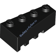 Деталь Лего Клин 4 х 2 Правый Цвет Черный