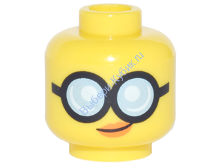Деталь Лего  Голова Цвет Желтый  coltlnm18