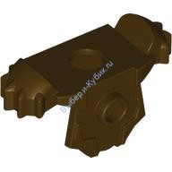 Деталь Лего Кираса с Наплечниками Цвет Темно-Коричневый