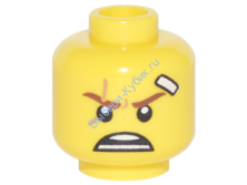 Деталь Лего Голова Минифигурки Цвет Желтый